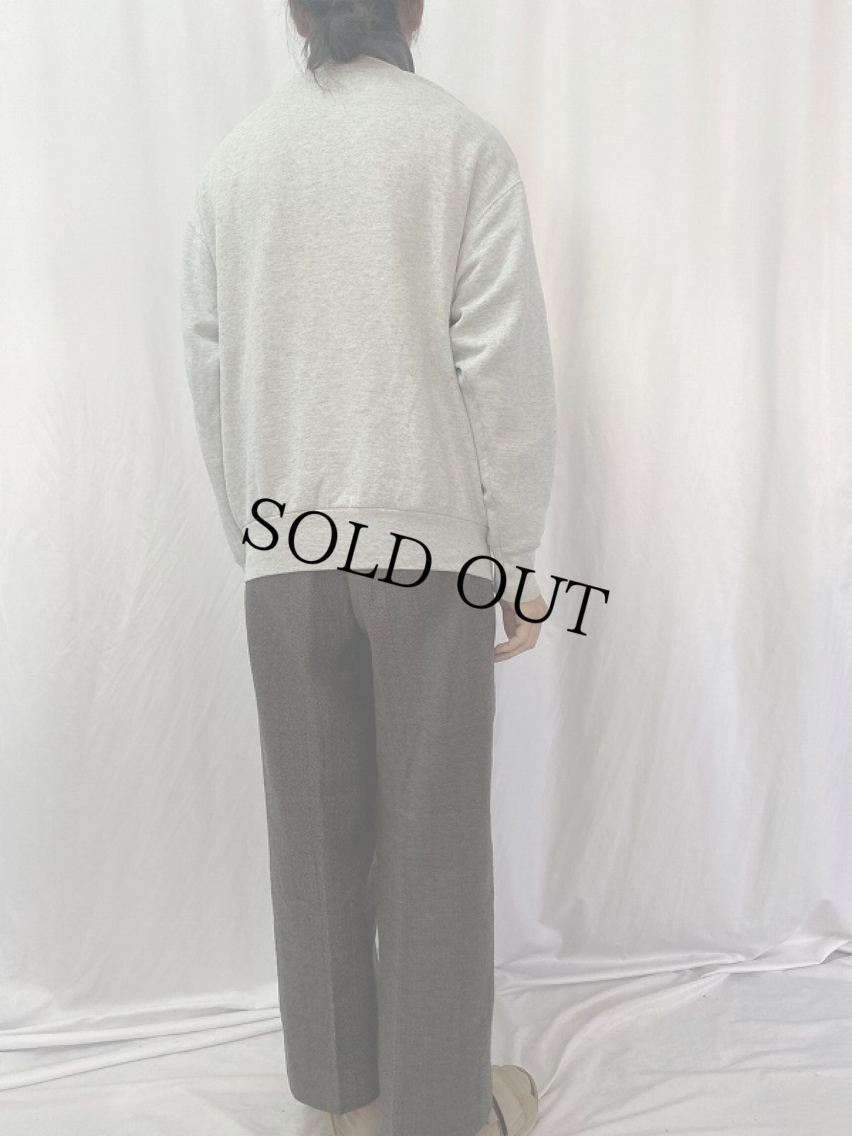 画像4: 90's CANADA製 "Airedale" 犬イラストプリントスウェット XL (4)