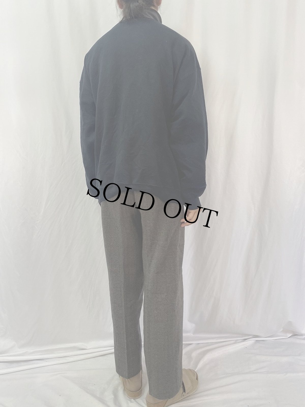 画像4: SNOOPY キャラクターイラストプリントスウェット BLACK XL (4)