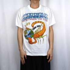 画像3: 90's SCORPIONS USA製 "CRAZY WORLD TOUR" ヘヴィメタルバンドツアーTシャツ XL (3)