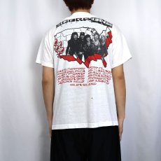 画像4: 90's SCORPIONS USA製 "CRAZY WORLD TOUR" ヘヴィメタルバンドツアーTシャツ XL (4)