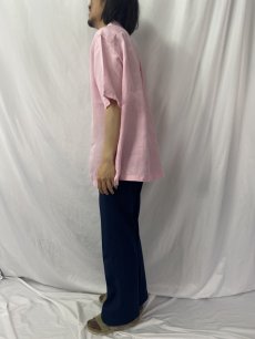 画像3: POLO Ralph Lauren リネン×シルク オープンカラーシャツ XL (3)