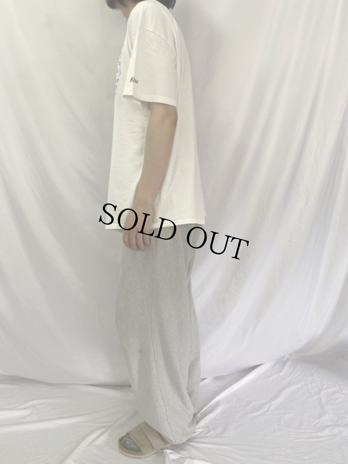 画像3: 80's Paul Gauguin USA製 "Vahine no te vi" アートプリントTシャツ XL (3)