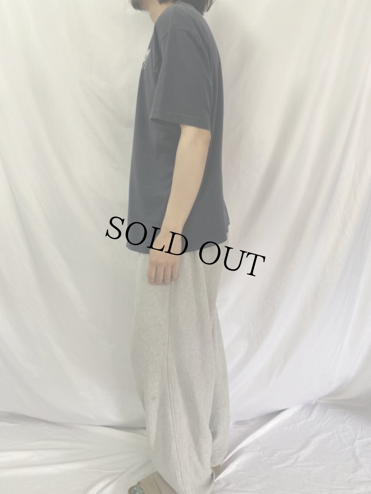 画像3: 90's Edvard Munch USA製 "ムンクの叫び" アートプリントTシャツ BLACK XXL (3)