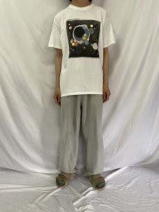 画像2: 2000's Guggenheim Museum Wassily Kandinsky USA製 "Several Circles" アートプリントTシャツ L (2)
