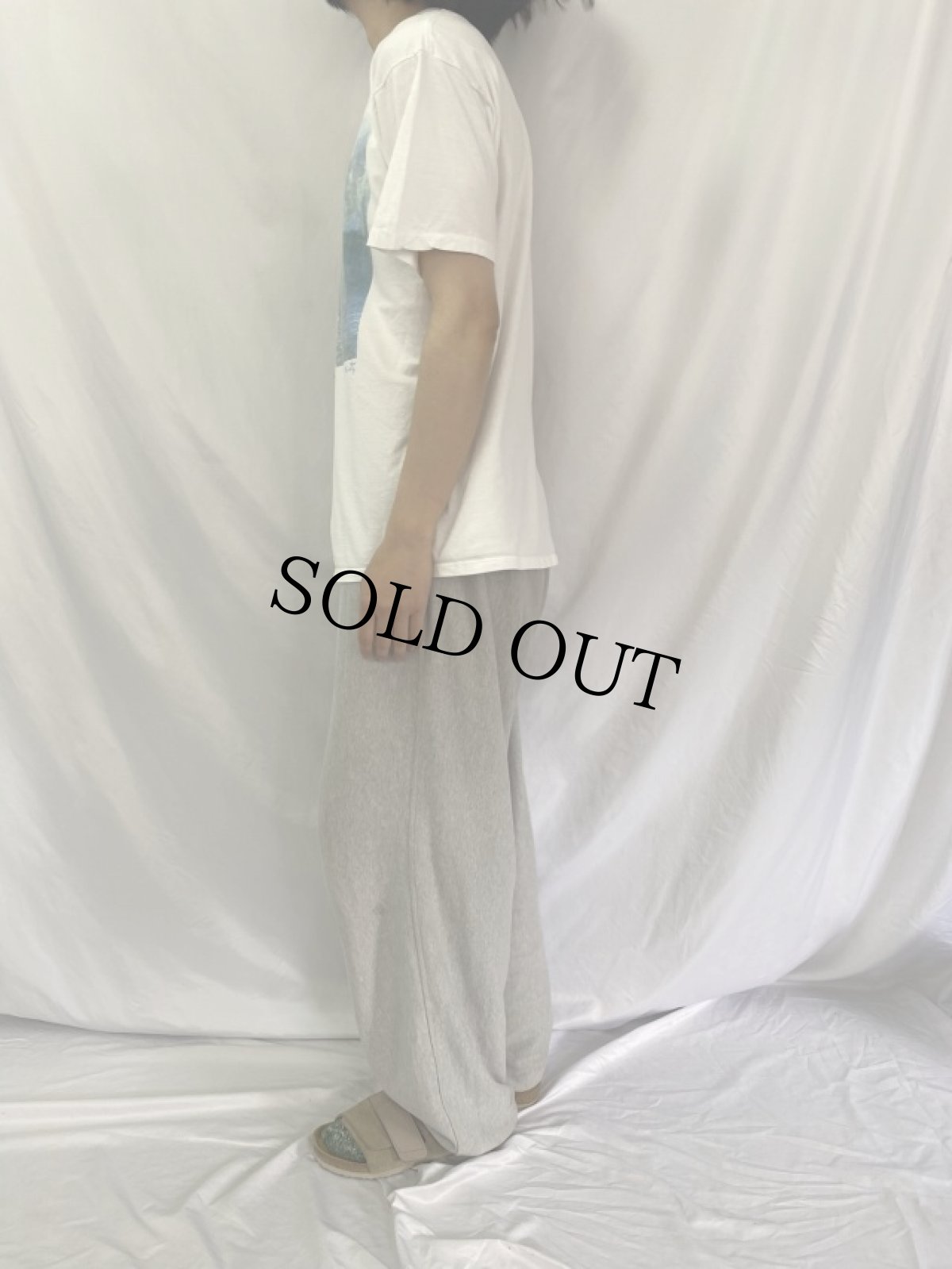 画像3: 90's Claude Monet USA製 "Houses of Parliament" アートプリントTシャツ XL (3)