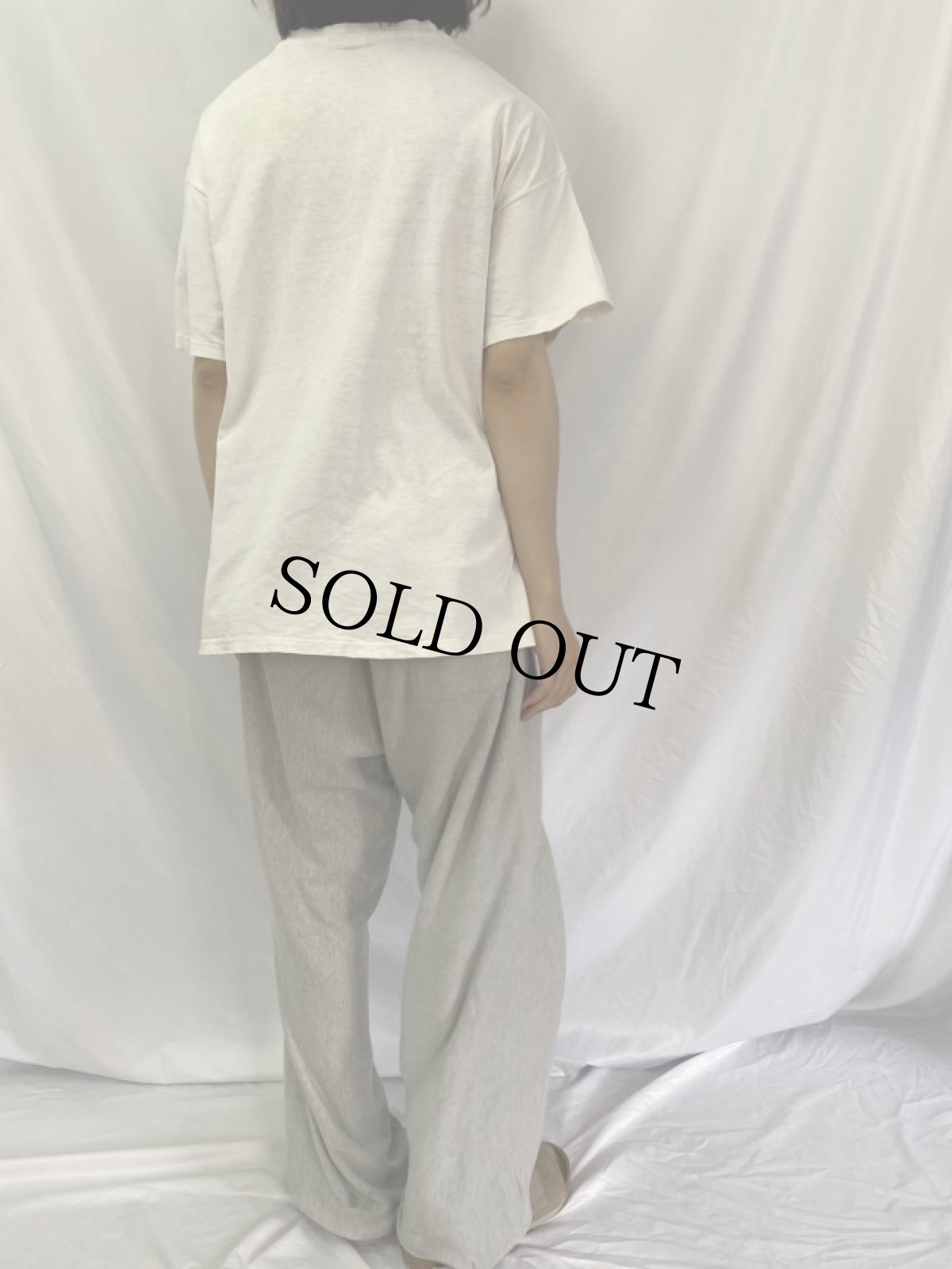 画像4: 90's Claude Monet USA製 "Irises" アートプリントTシャツ XL (4)