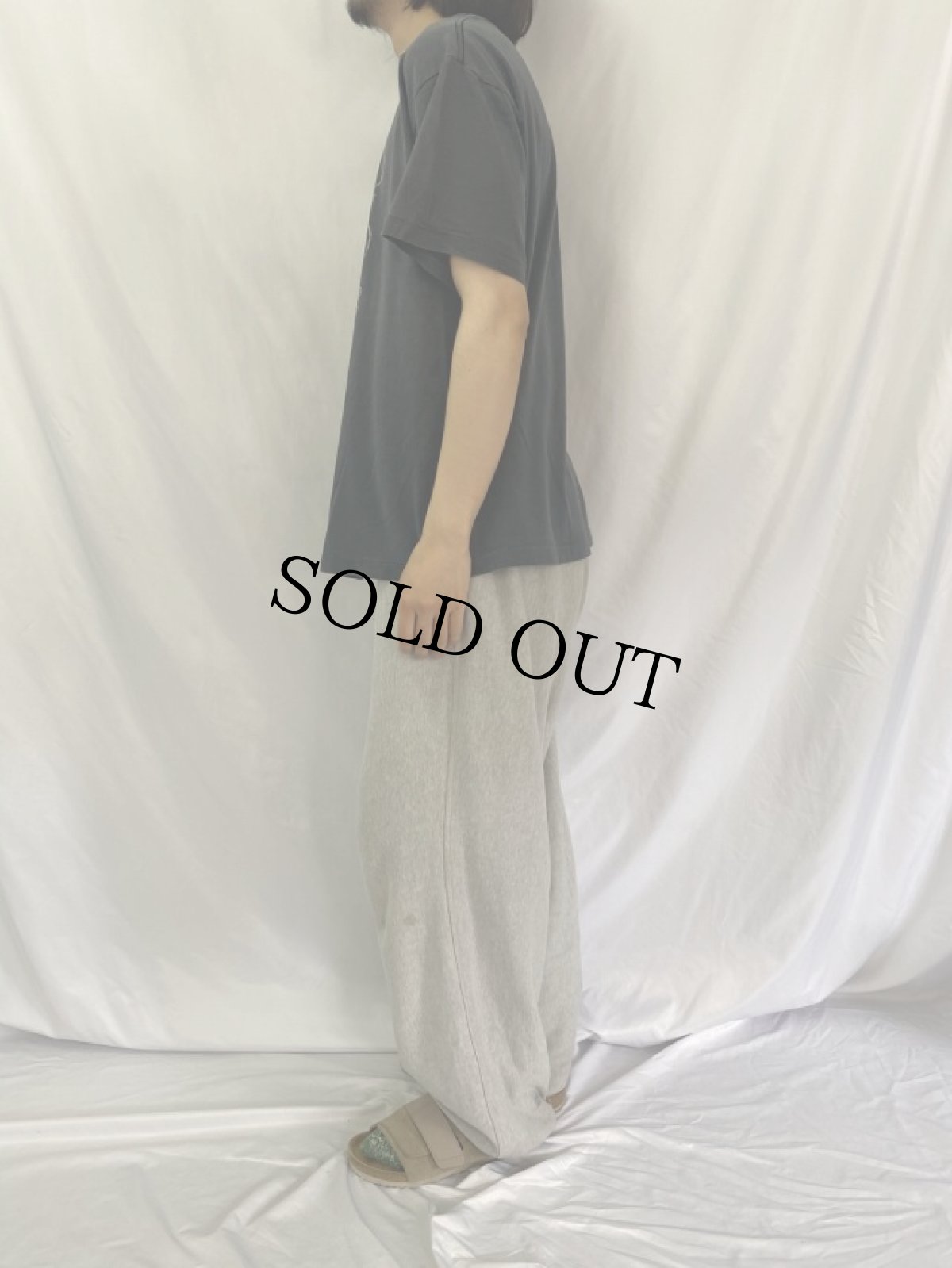 画像3: 90's "HITORY OF ART" アーティストイラストプリントTシャツ BLACK (3)