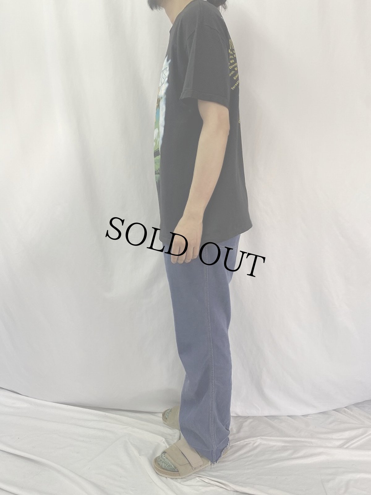 画像3: 90's PRIMUS USA製 "SOUTHBOUND PACHYDERM TOUR" オルタナティヴロックバンドプリントTシャツ BLACK XL (3)