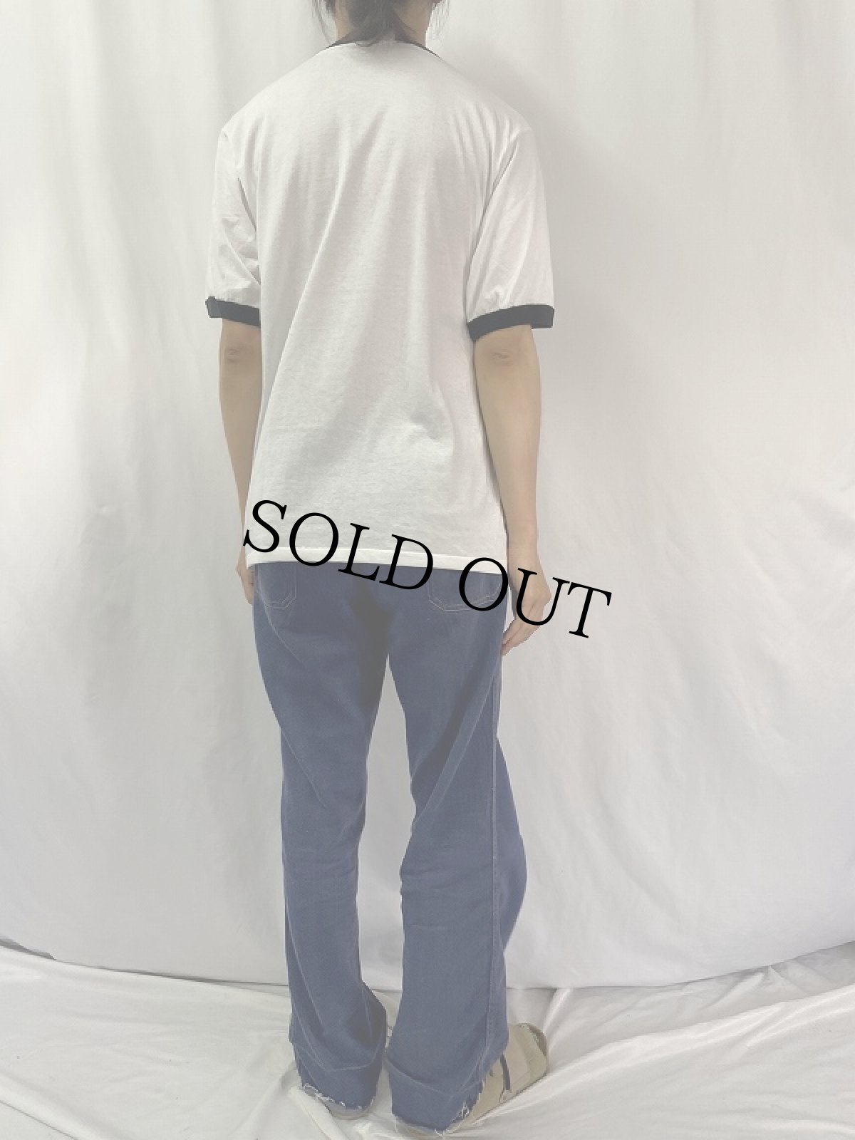 画像4: 90's〜 PLANET OF THE APES USA製 映画プリントリンガーTシャツ L (4)