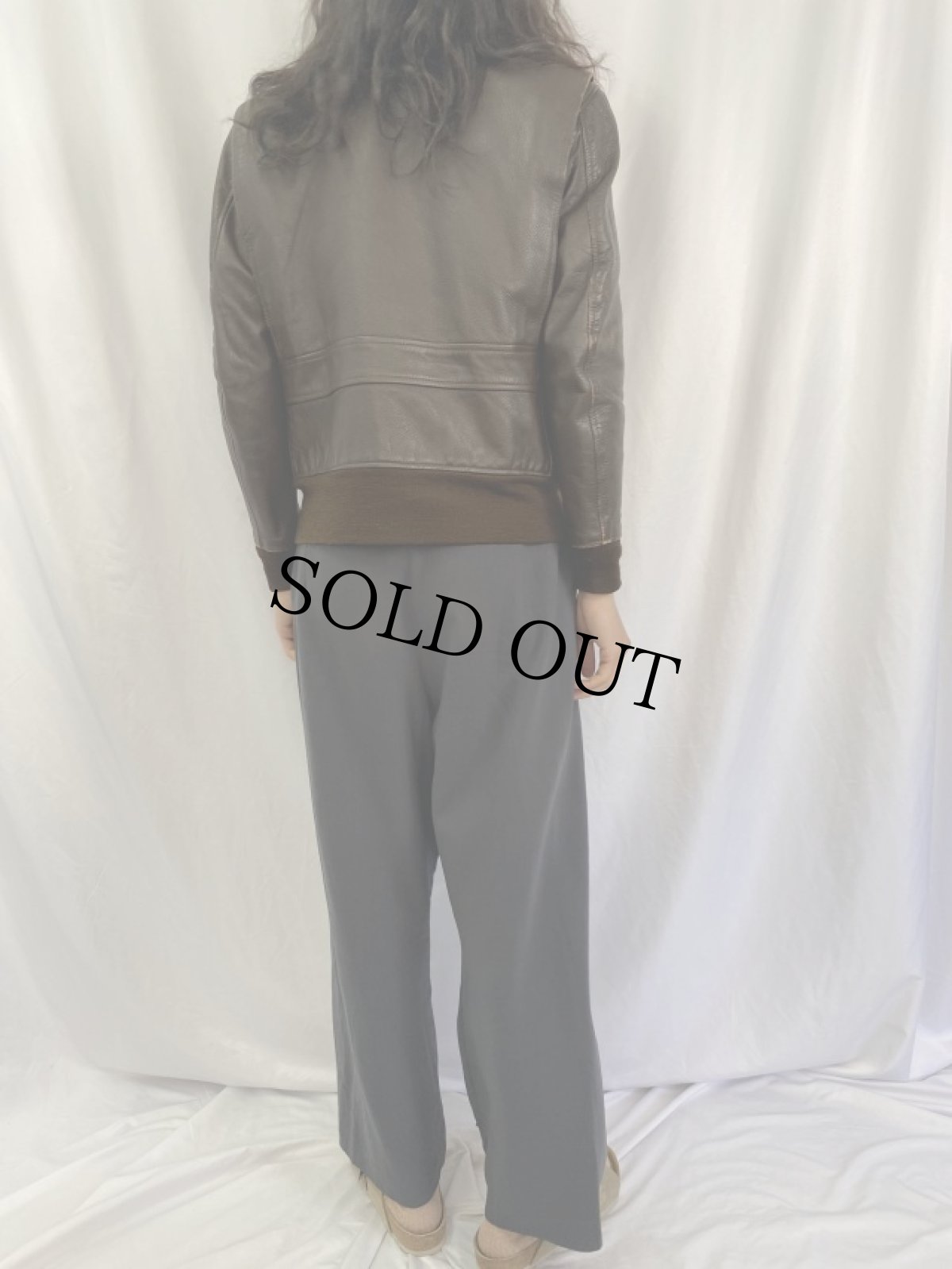 画像4: 70's U.S.NAVY G-1フライトジャケット ETYPE SIZE38 (4)