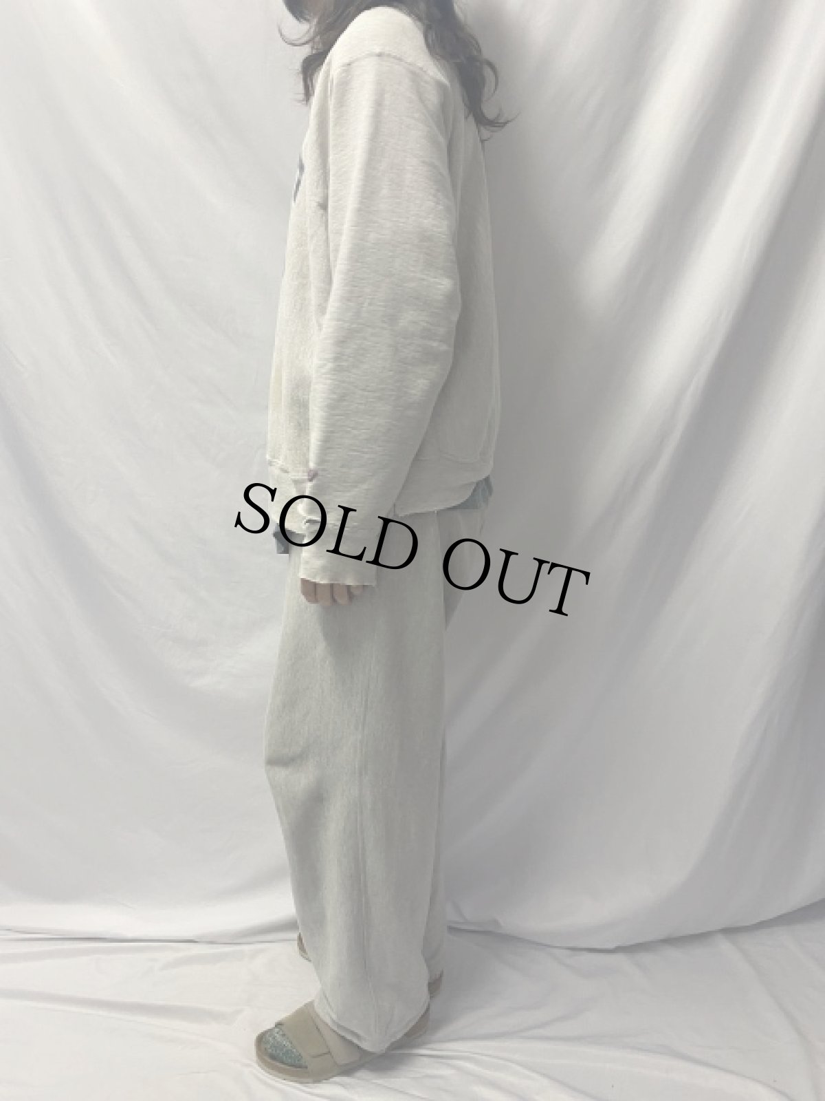 画像3: 80's MV SPORT "PROWEAVE" USA製 "NOTRE DAME" プリントスウェット XL (3)