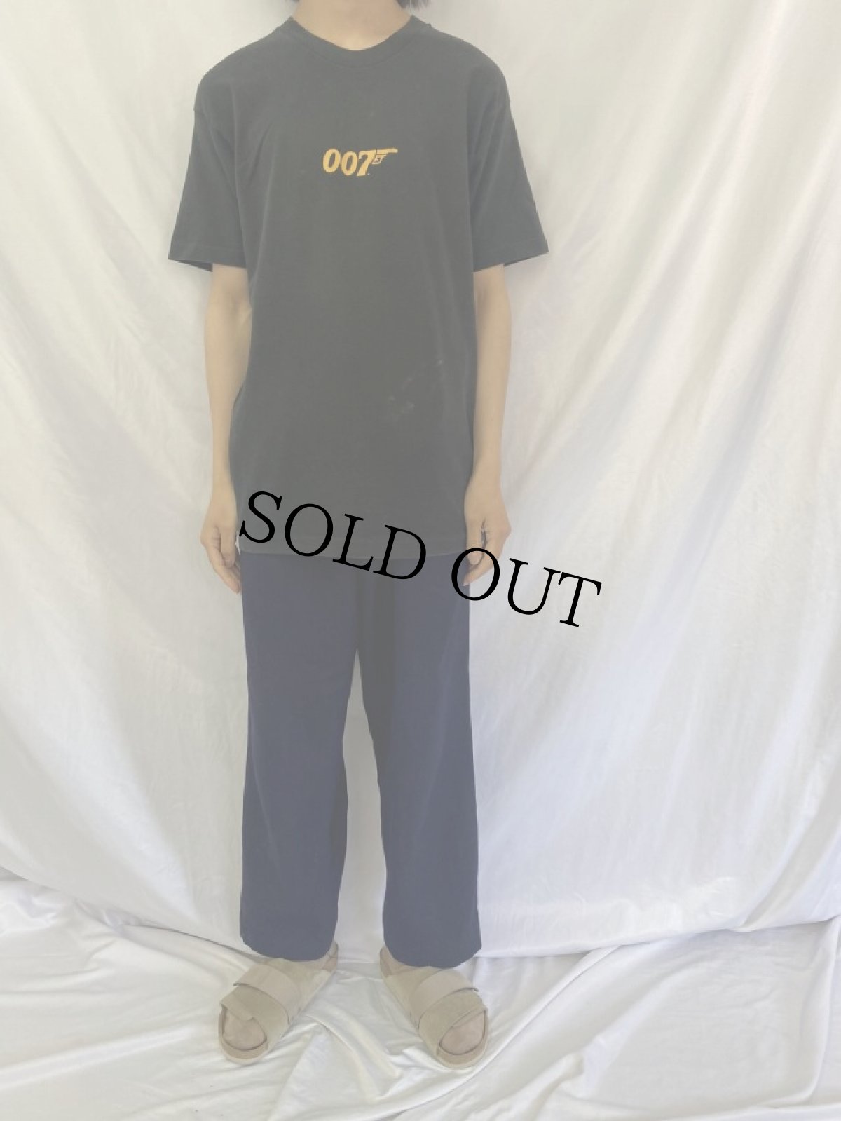 画像2: 90's 007/GOLDENEYE USA製 アクション映画プリントTシャツ L (2)