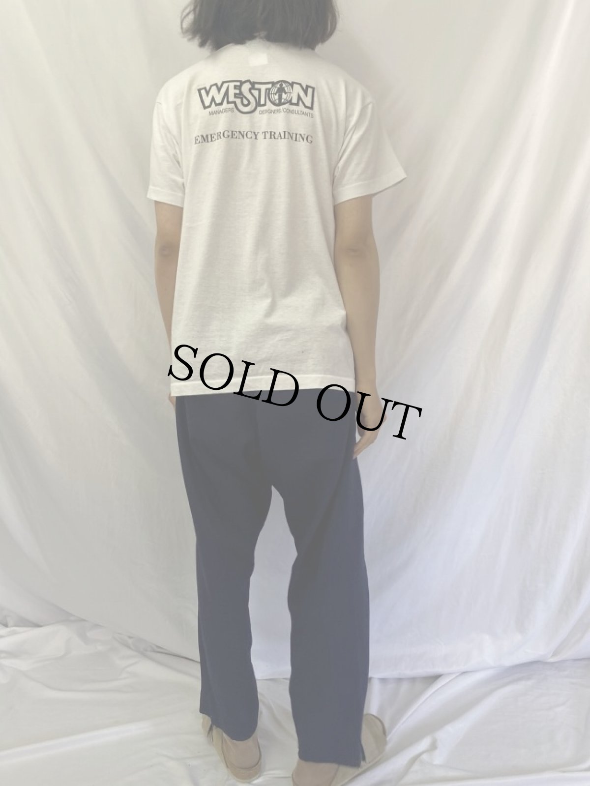 画像4: 90's BACKDRAFT USA製 アクション映画プリントTシャツ XL (4)