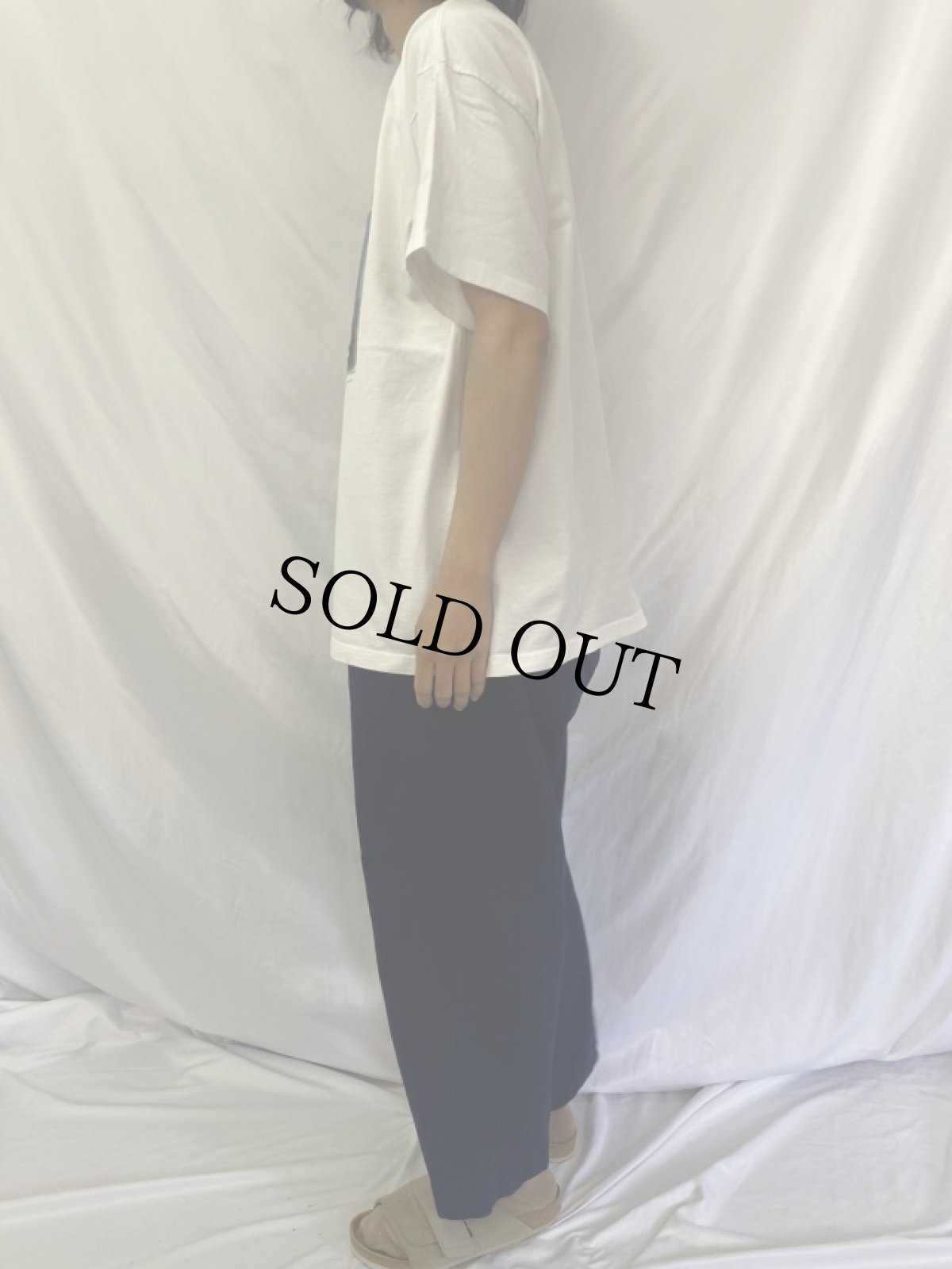 画像3: 90's TITANIC ロマンス映画プリントTシャツ XL (3)