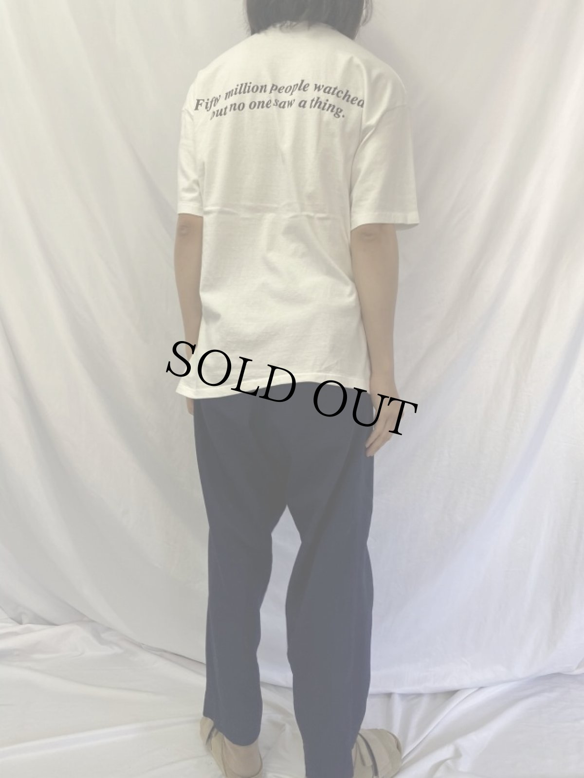 画像4: 90's QUIZ SHOW USA製 ドキュメンタリー映画プリントTシャツ XL (4)