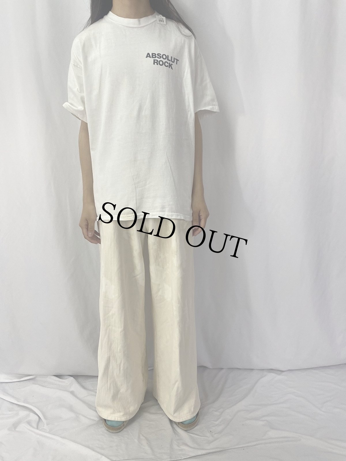 画像2: 90's ABSOLUT VODKA USA製 "ABSOLUT ROCK" ウォッカプリントTシャツ XL (2)