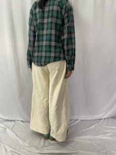 画像4: 90's FIVE BROTHER USA製 チェック柄 ヘビーネルシャツ 5XL (4)