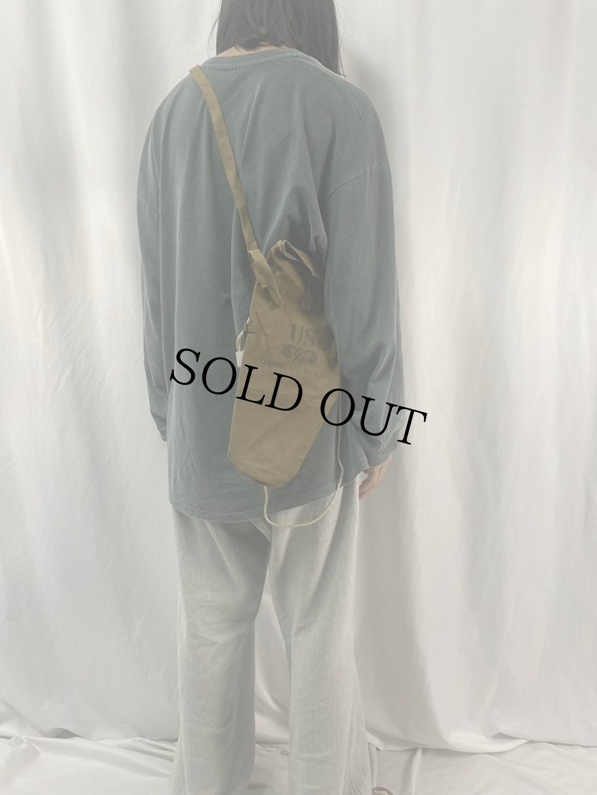 画像2: 40's WWII U.S.MILITARY Training Gas Mask M1A1 (2)