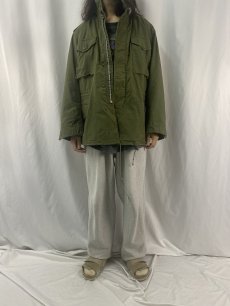 画像2: 60's U.S.MILITARY M-65 フィールドジャケット 3rd REGULAR-MEDIUM (2)