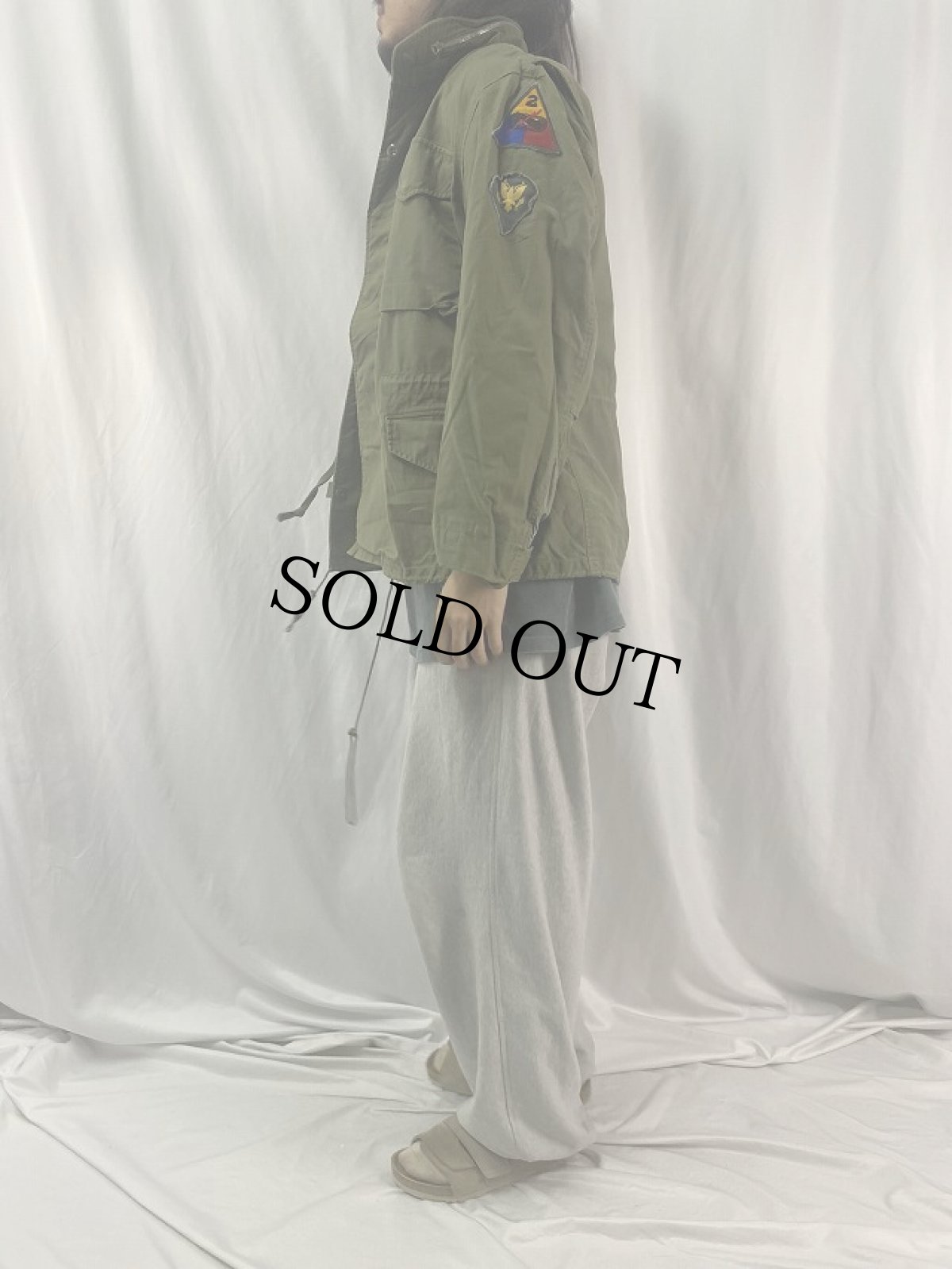 画像3: 60's U.S.MILITARY M-65 フィールドジャケット 1st (3)