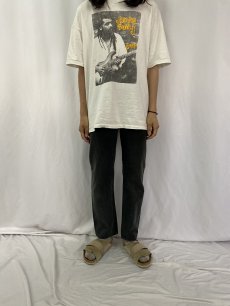 画像2: 90's Levi's 501 USA製 "サルファブラック" ブラックデニムパンツ W27 (2)