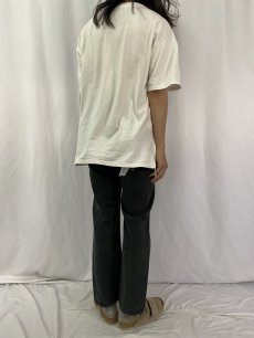 画像4: 90's Levi's 501 USA製 "サルファブラック" ブラックデニムパンツ W27 (4)
