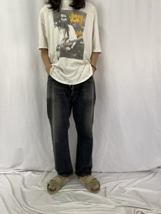 画像2: 2000's Levi's 501 USA製 "サルファブラック" ブラックデニムパンツ W36 (2)