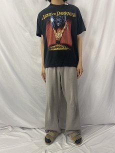 画像2: 2000's Army of Darkness ホラー映画プリントTシャツ L (2)