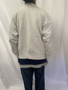 画像4: 90's Champion REVERSE WEAVE フルスナップスウェット L (4)