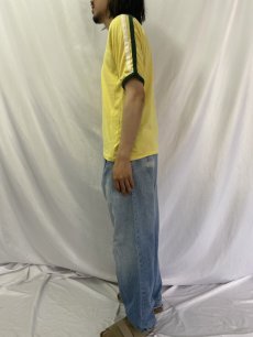 画像3: 70's JCPenny ハーフジップ リンガーTシャツ M (3)