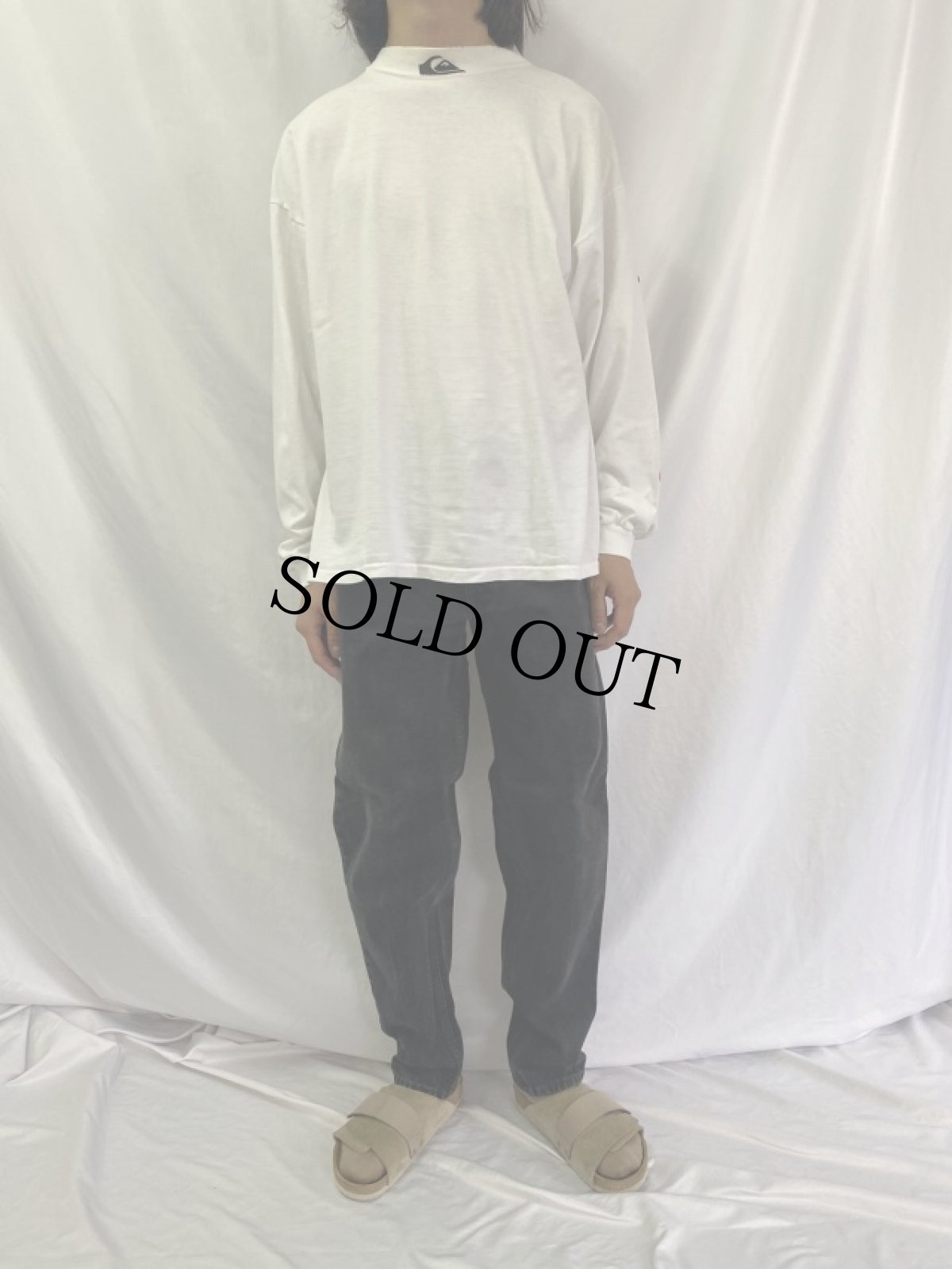 画像2: 90's Levi's 550 USA製 "サルファブラック" ブラックデニム W34 (2)