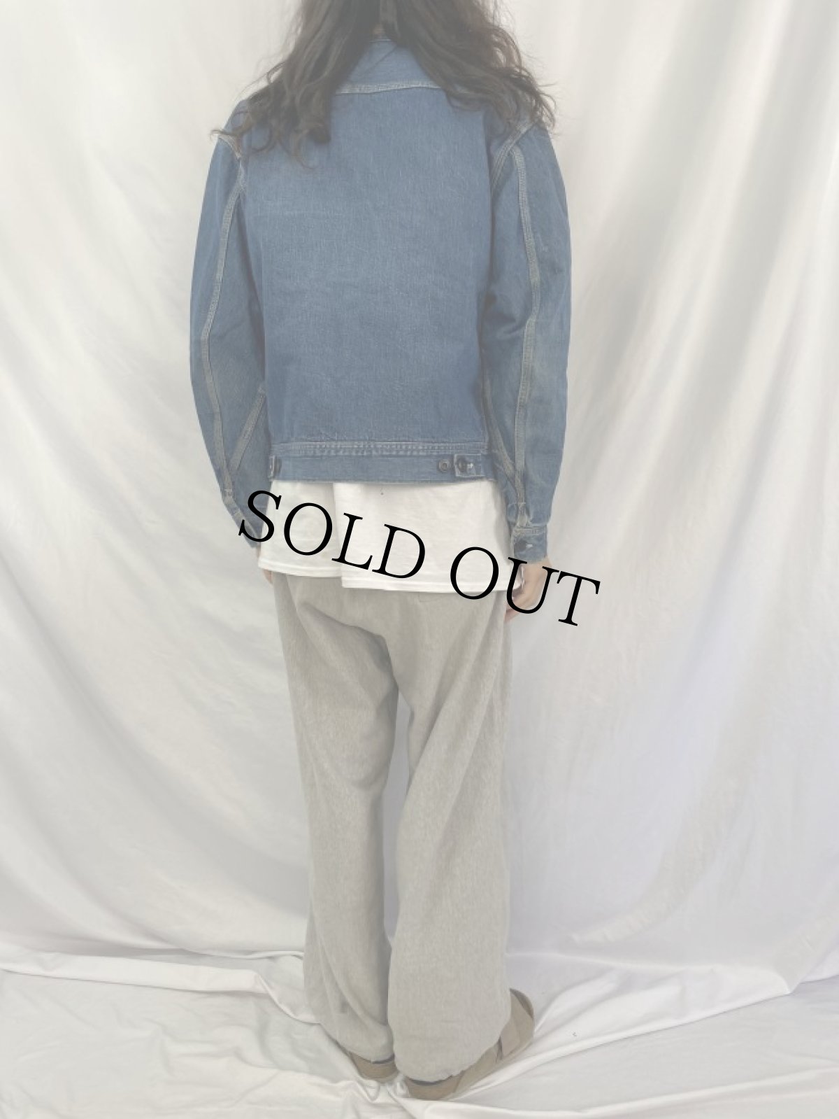 画像4: 60〜70's Lee 191-LB USA製 ブランケットライナー デニムジャケット SIZE40R (4)