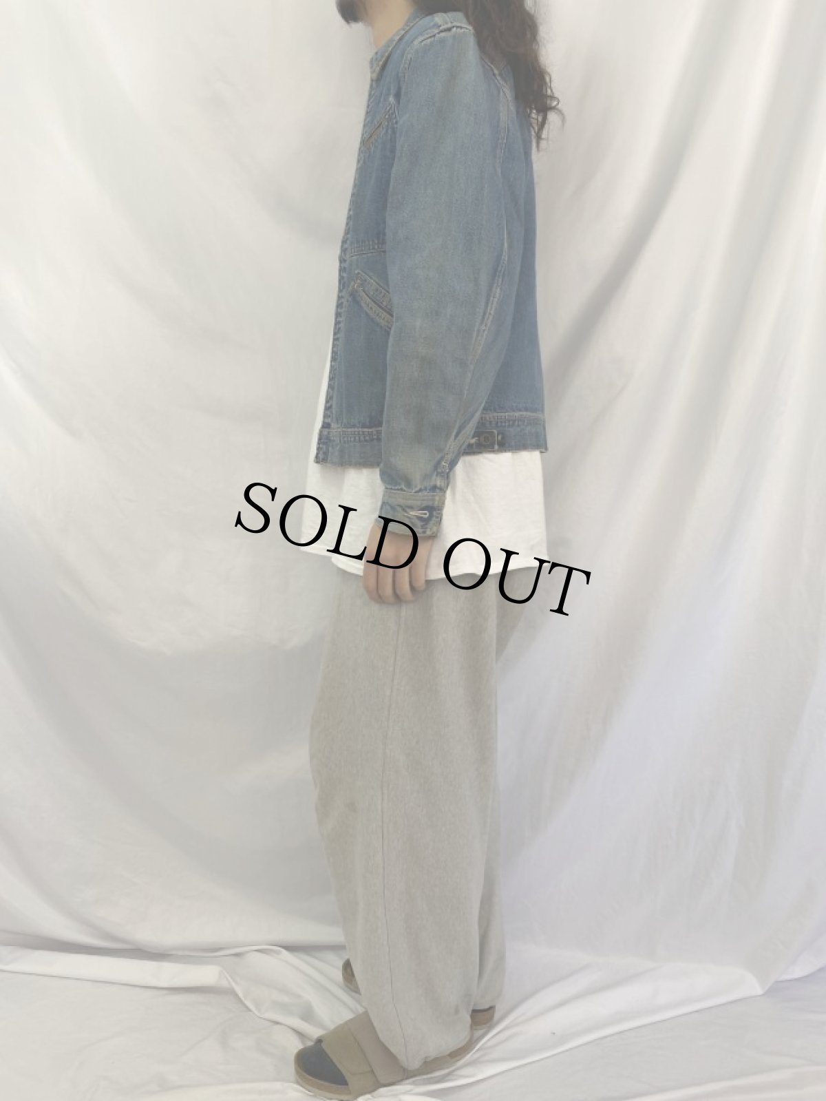 画像3: 70's Lee 91-B USA製 "JELT DENIM" デニムジャケット SIZE40R (3)