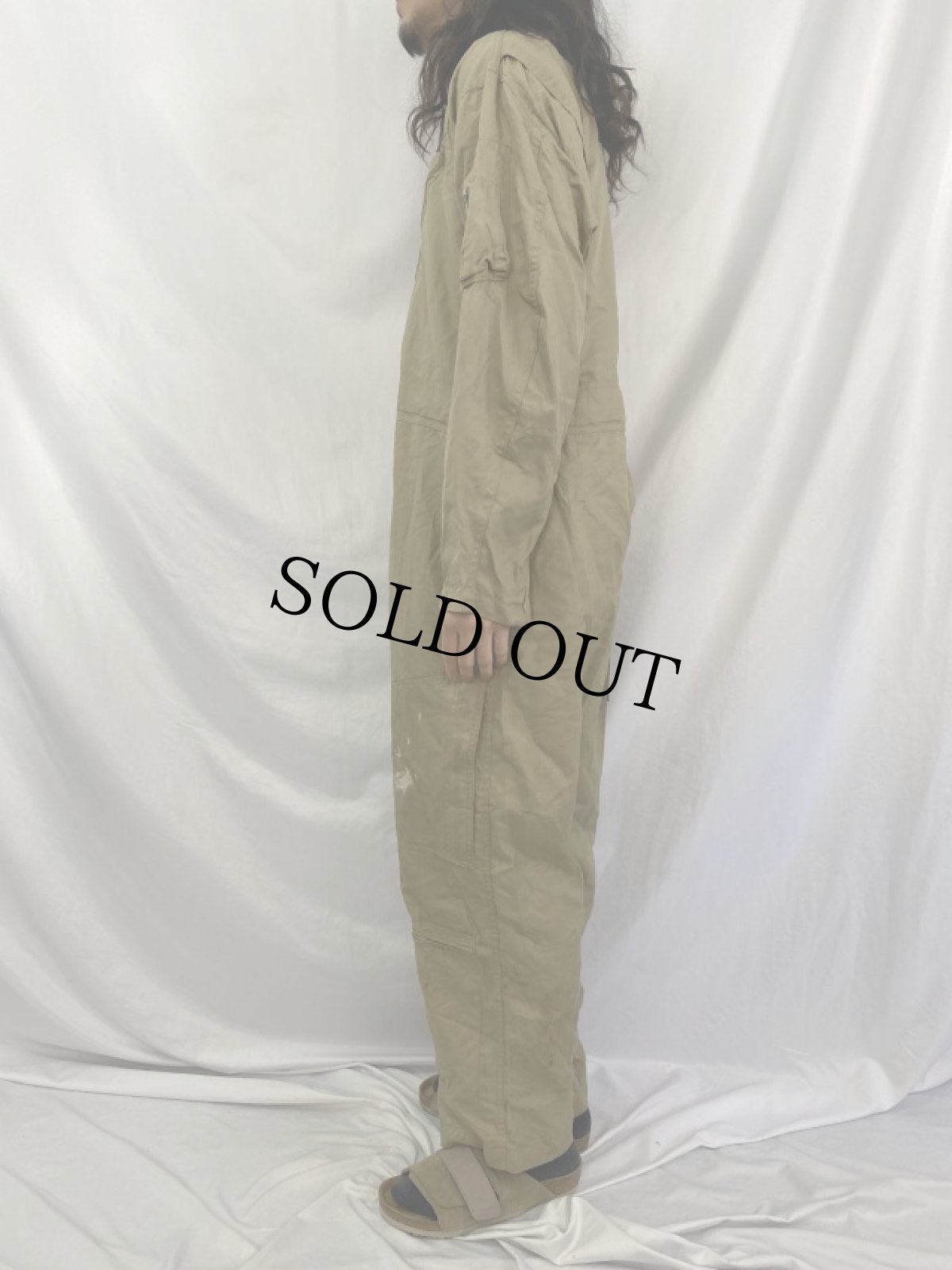 画像3: 50's BUAER-U.S.NAVY サマーフライトスーツ SIZE44R (3)