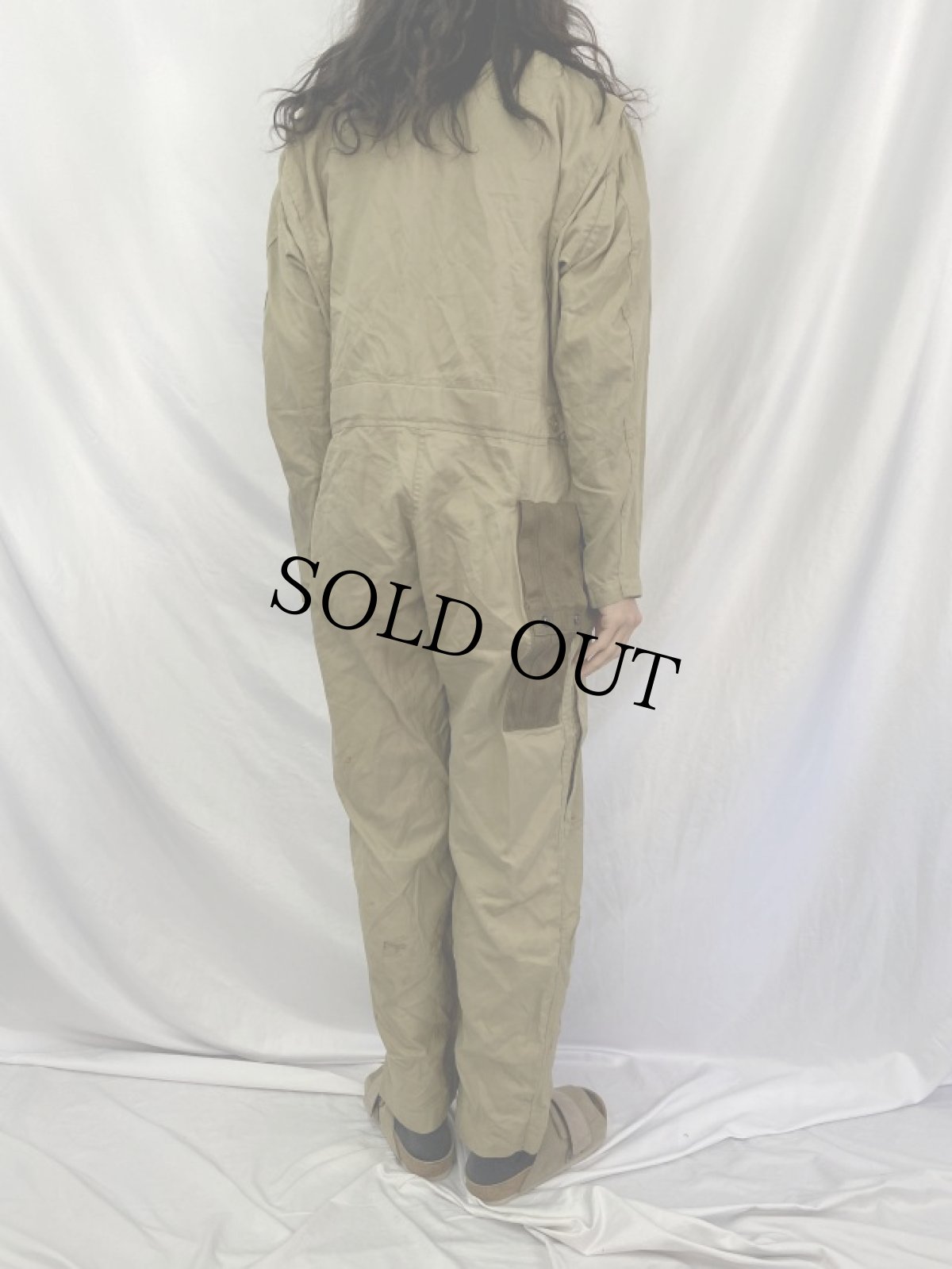 画像4: 50's BUAER-U.S.NAVY サマーフライトスーツ SIZE44R (4)