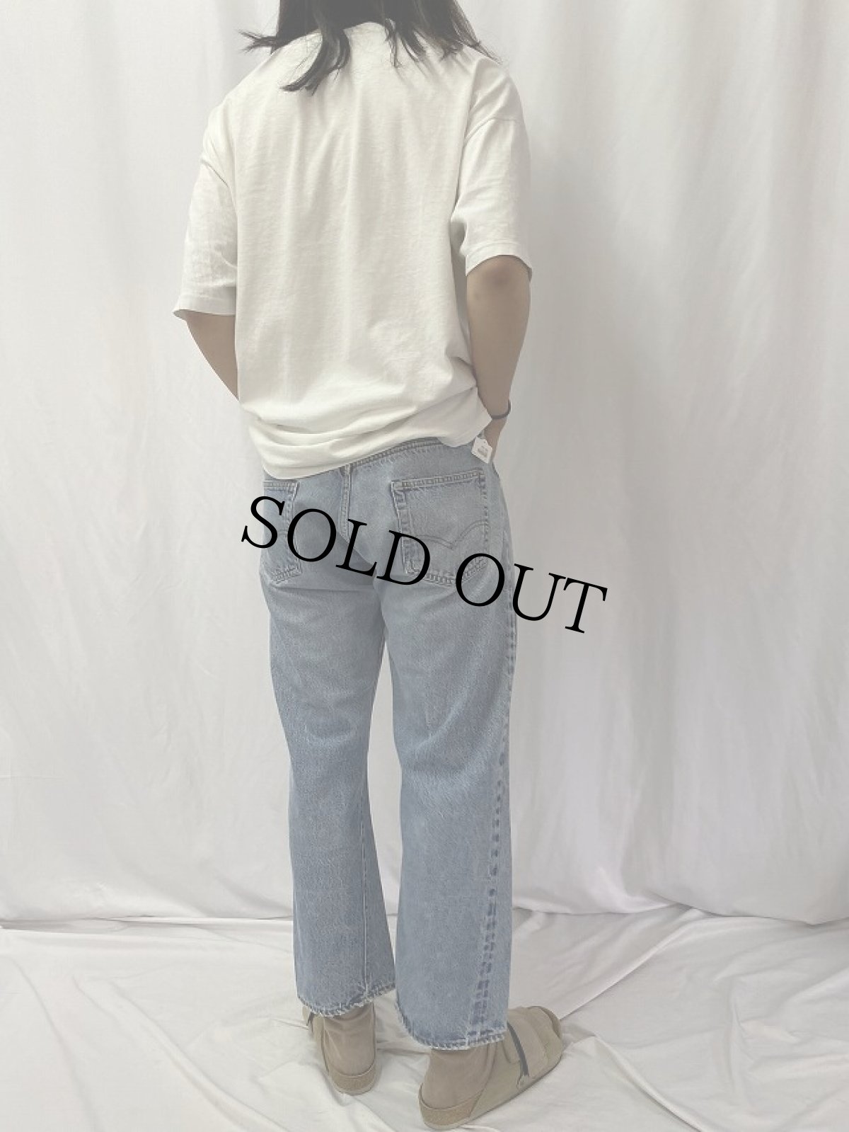 画像4: 80's Levi's 501 USA製 RED LINE デニムパンツ W35 (4)