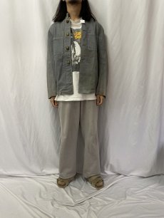 画像2: 50's カナダ軍 スタンドカラージャケット  (2)