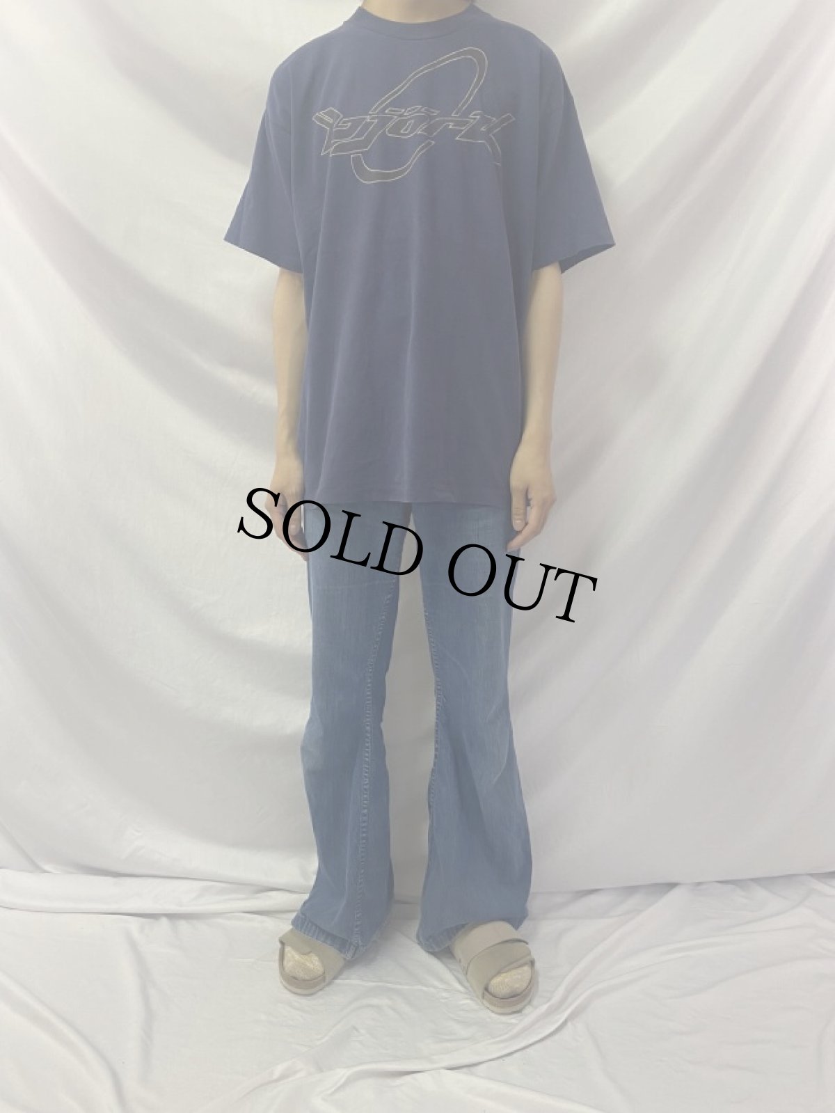 画像2: 90's bjork USA製 ミュージシャンプリントTシャツ XL (2)