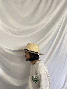 画像3: SUNSET STRAW HATS USA製 ストローハット XLG (3)