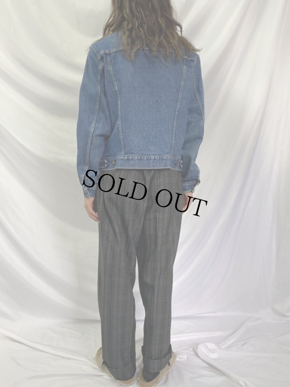 画像4: 80's Levi's 75506 CANADA製 デニムジャケット SIZE42 (4)