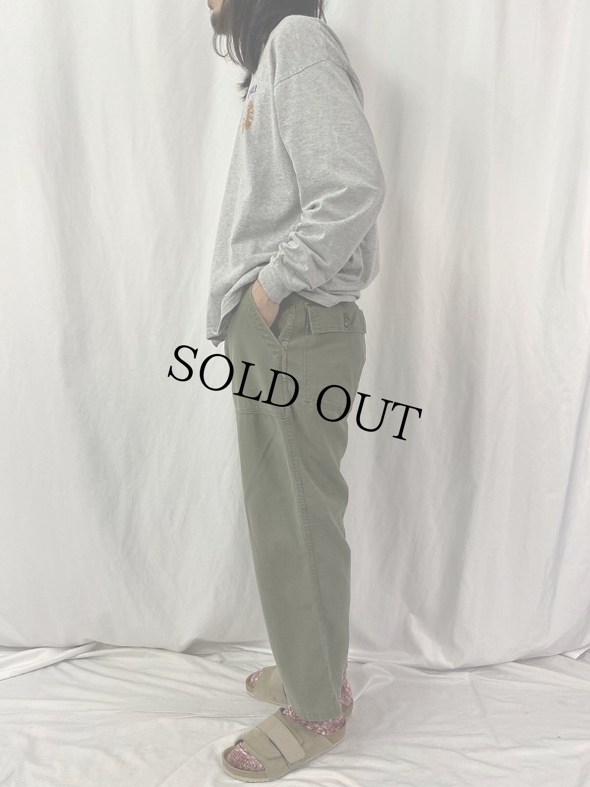 画像3: 70's U.S.ARMY ベイカーパンツ W35 (3)