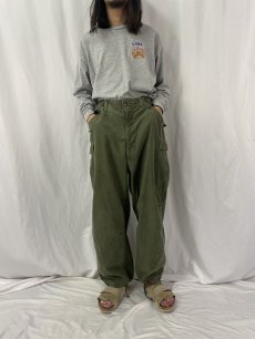 画像2: 50's U.S.ARMY M-51 フィールドパンツ REGULAR-LARGE (2)