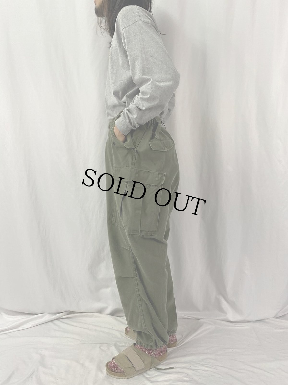 画像3: 50's U.S.ARMY M-51 フィールドパンツ REGULAR-LARGE (3)