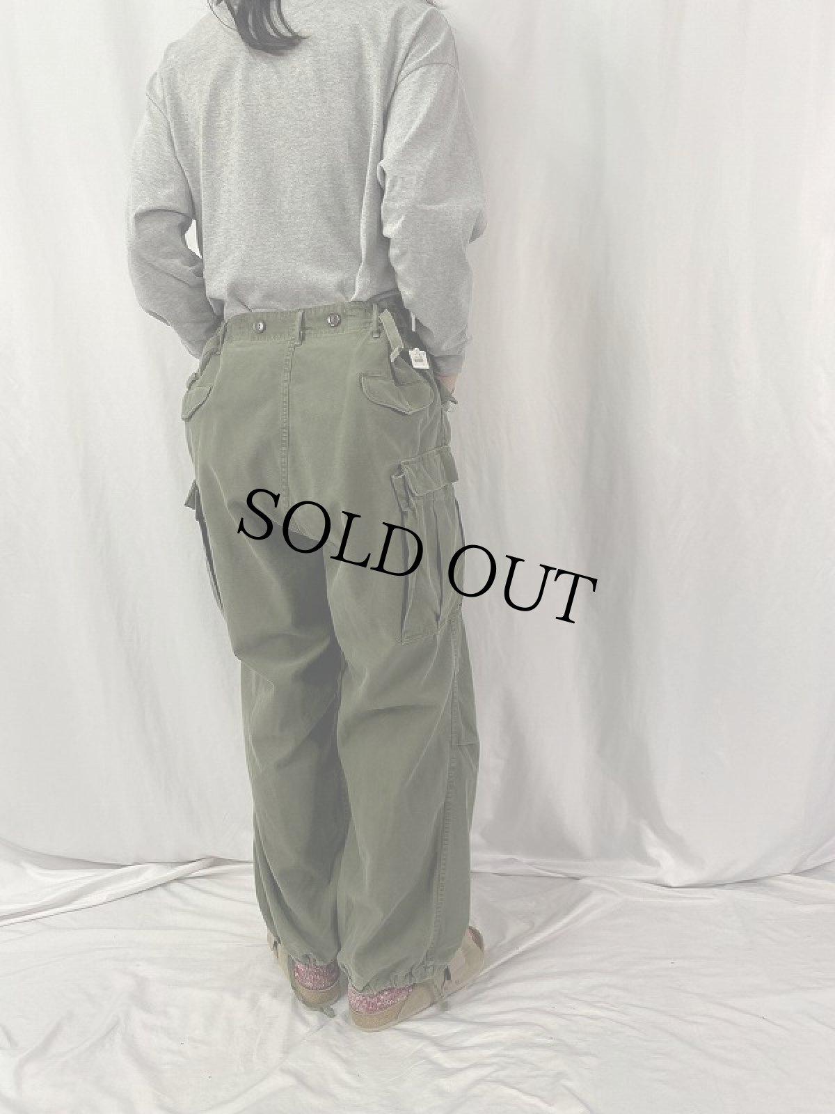 画像4: 50's U.S.ARMY M-51 フィールドパンツ REGULAR-LARGE (4)