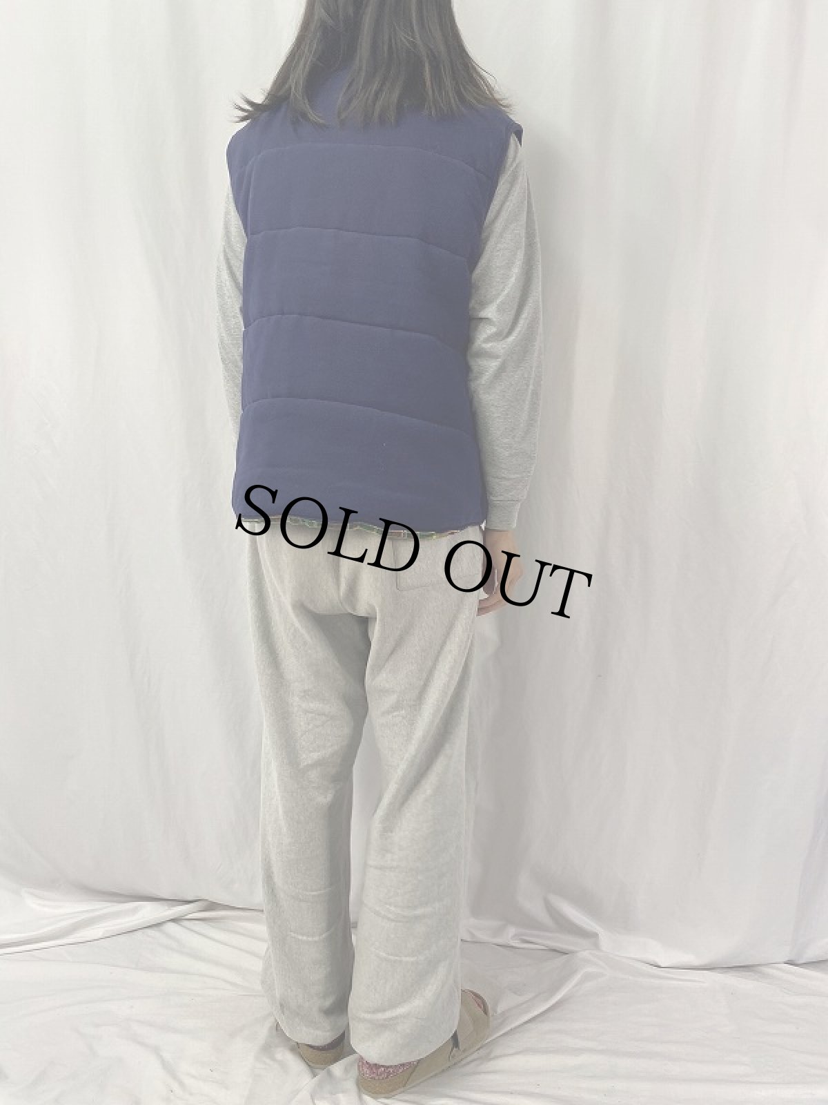 画像4: POLO Ralph Lauren ロゴ刺繍 中綿入りベスト NAVY L (4)