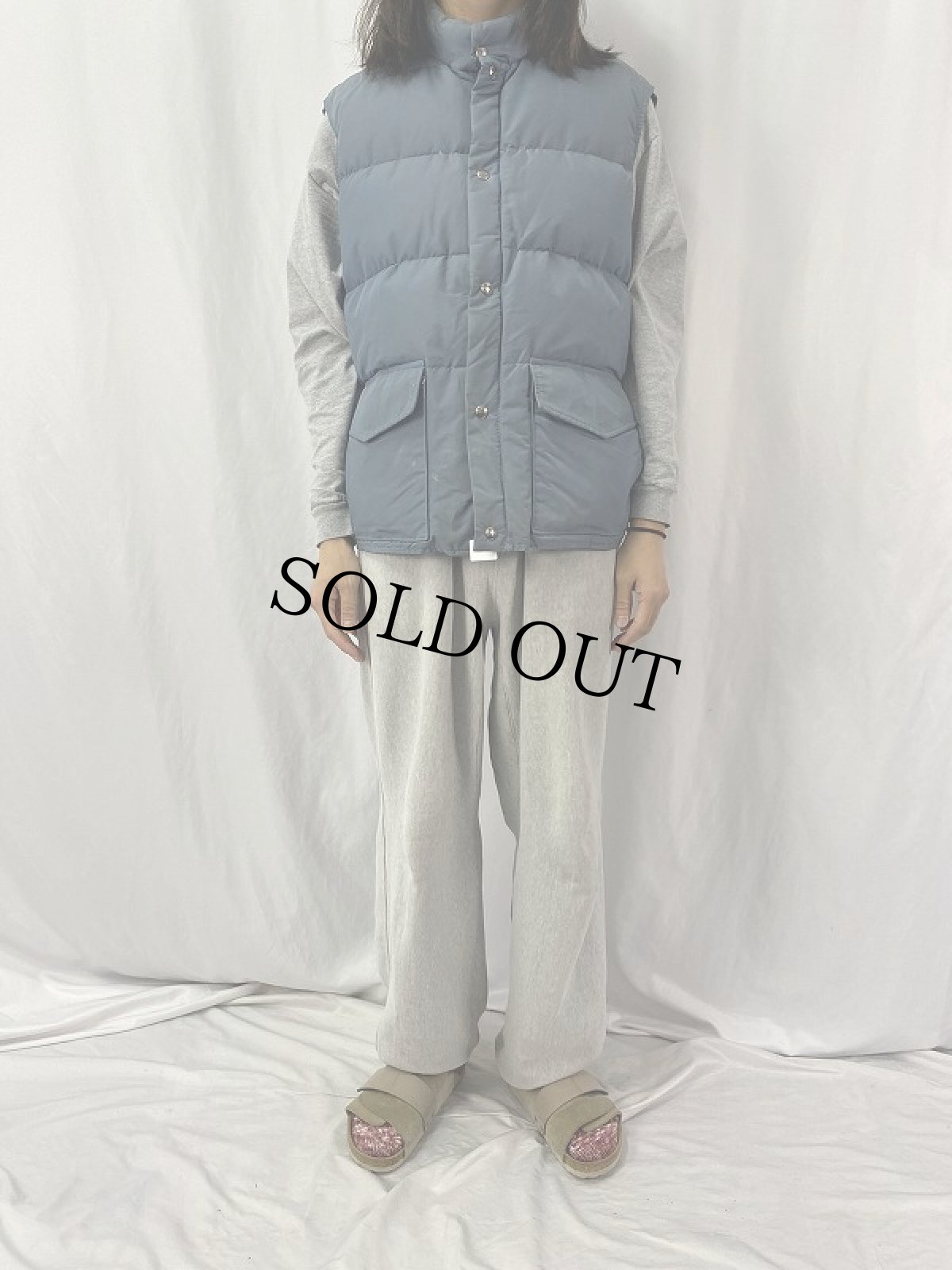 画像2: 70's Woolrich USA製 60/40クロス ダウンベスト XL (2)