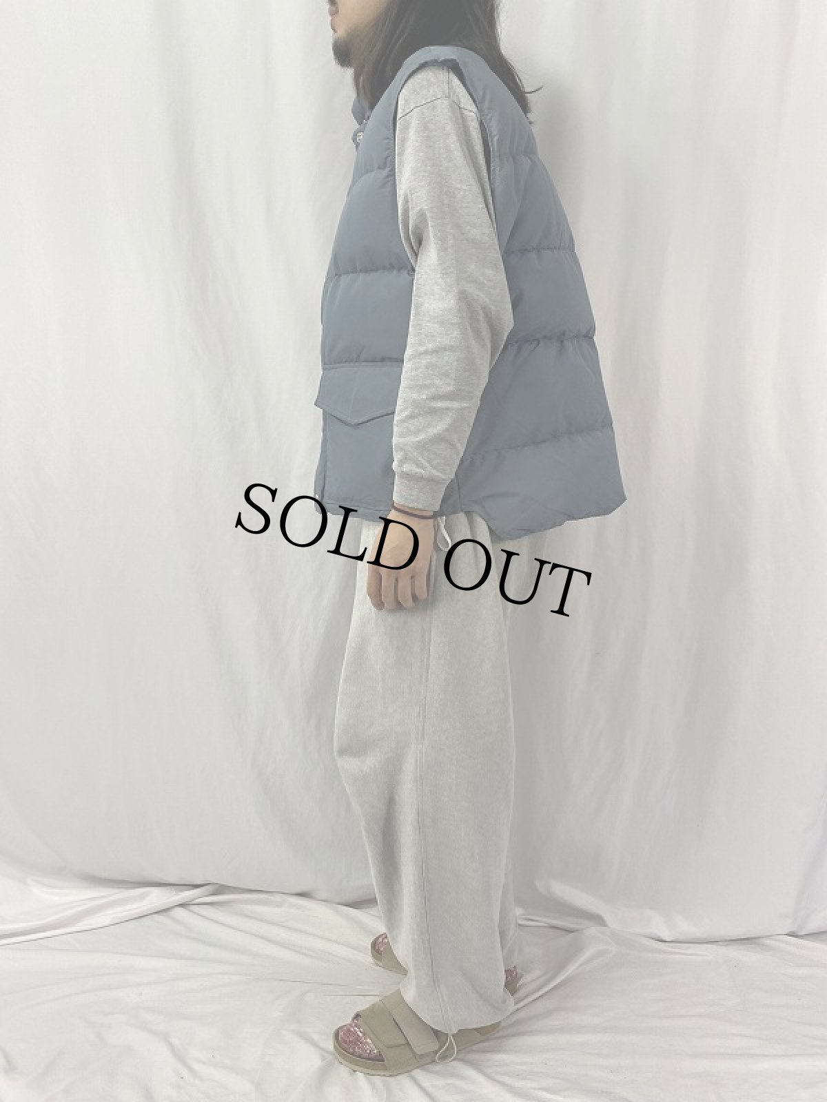 画像3: 70's Woolrich USA製 60/40クロス ダウンベスト XL (3)