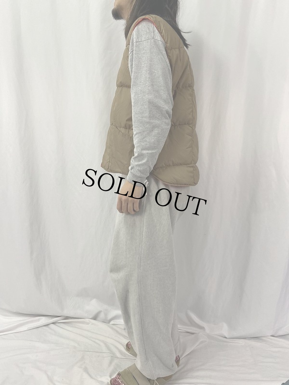 画像5: 70's USA製 リバーシブル ダウンベスト L (5)