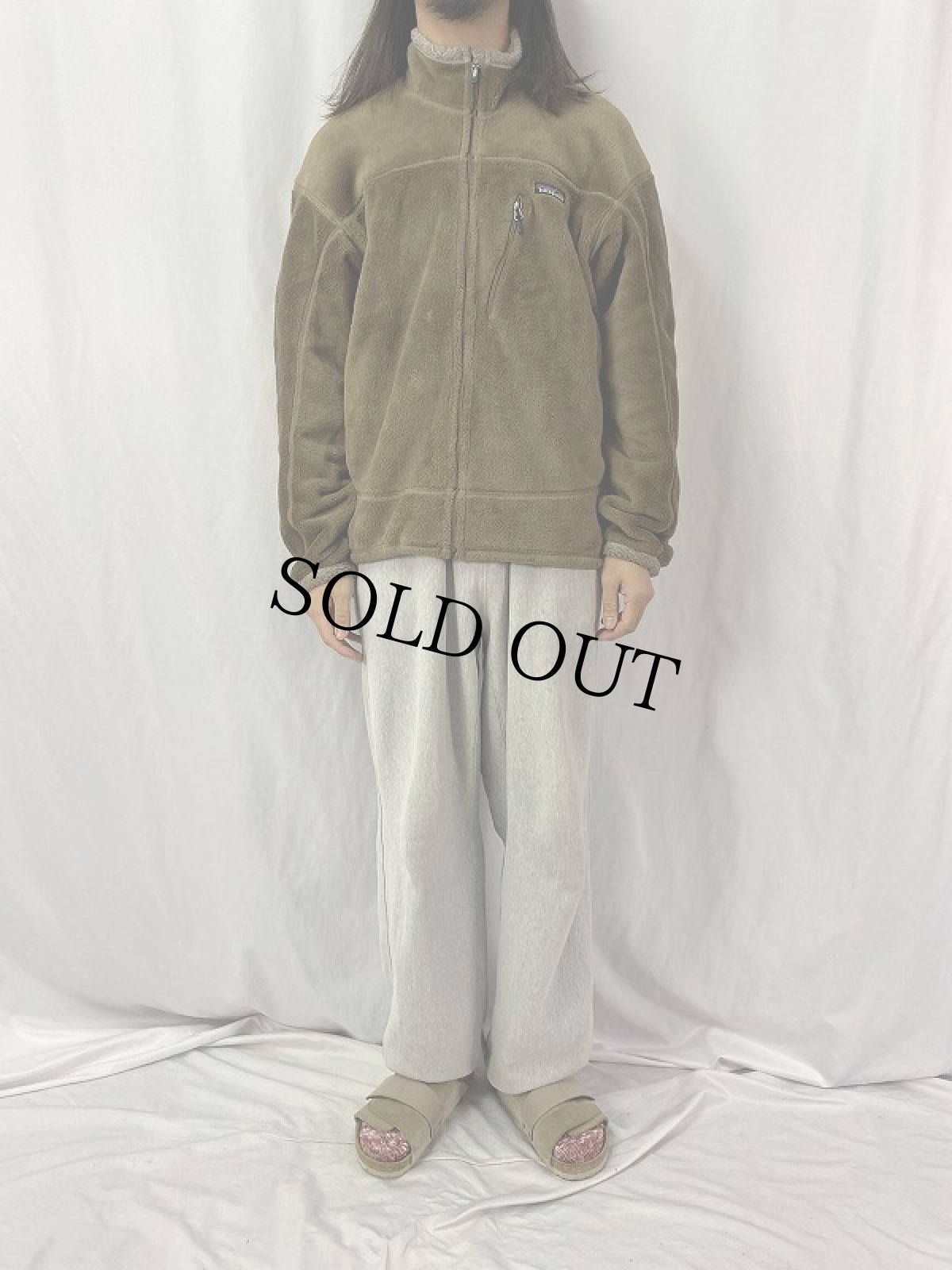 画像2: 2000's Patagonia Rシリーズ R4 POLARTEC フリースジャケット L (2)