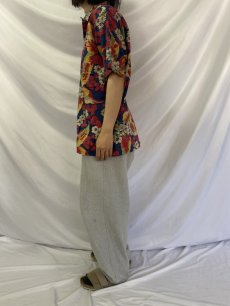 画像3: POLO Ralph Lauren "CLAYTON" 花柄 コットンアロハシャツ L (3)